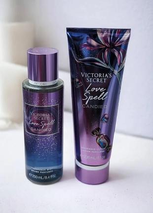 Love spell candied victoria’s secret спрей мист лосьон духи виктория секрет выктория сикрет2 фото