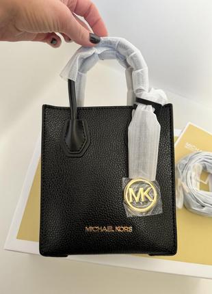 Сумка michael kors mercer extra small черная3 фото