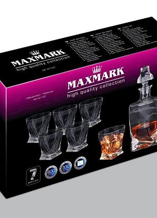 Набір для віскі maxmark (7 пр) 300 мл, 800 мл, mk-gt1107