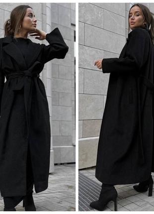 Жіноче кашемірове пальто 42-46 р1 фото