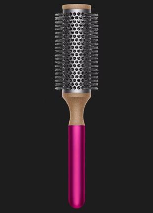 Щетка круглая dyson vented barrel brush iron/fuchsia