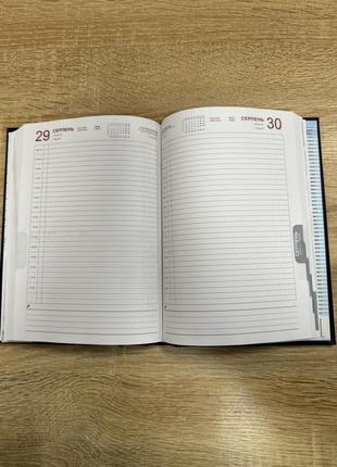 Блокнот-щоденник судова охорона синій з нанесенням а5 датований на 20226 фото