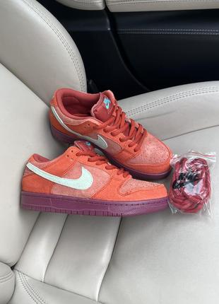 👟 кросівки  nike sb dunk mystic red        / наложка bs👟