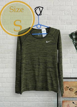Компрессіонка nike df knit top ls xaki mauri, (р. s)