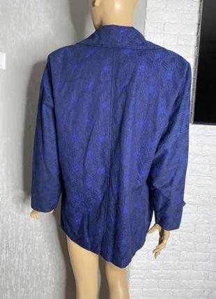 Винтажный хлопковый пиджак жакет кардиган винтаж2 фото