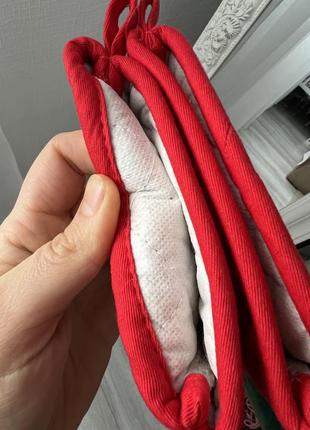 Силиконовая перчатка-прихватка для горячего набор прихватов перчаток 2 варежки для горячего прихвата2 фото
