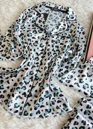 Женская пижама ❤️ victoria's secret  леопардова2 фото