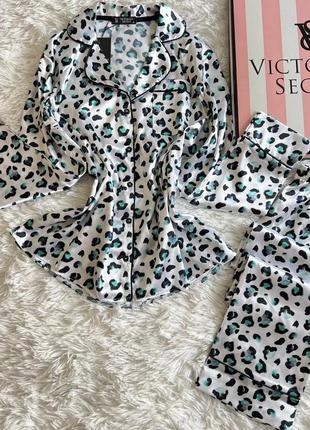 Женская пижама ❤️ victoria's secret  леопардова5 фото