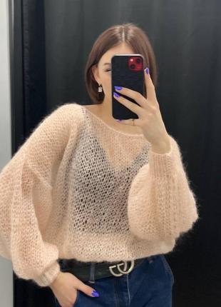 Светр павутинка!свитер паутинка!❤️