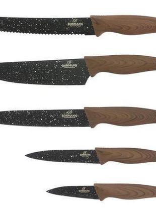 Набір ножів bohmann bh 6165 brown4 фото