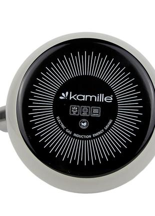 Чайник зі свистком kamille km-1039b 2,5 л7 фото