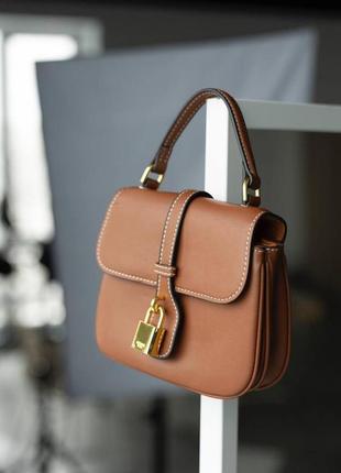 Кожаная женская сумка селин брендовая сумочка celine люкс качество брендовая селин через плечо кросс боди