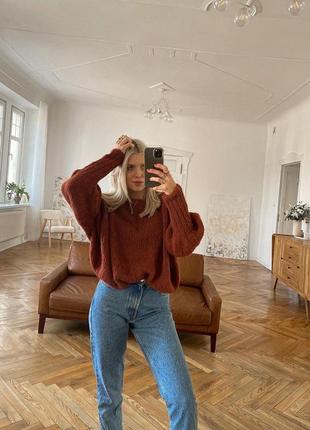 Базовый свитер из шерсти альпака2 фото