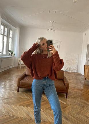 Базовый свитер из шерсти альпака3 фото