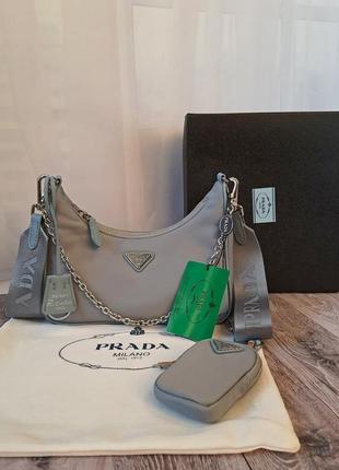 Женская сумка в стиле prada1 фото