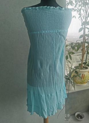 Легкий котоновий літній сарафан