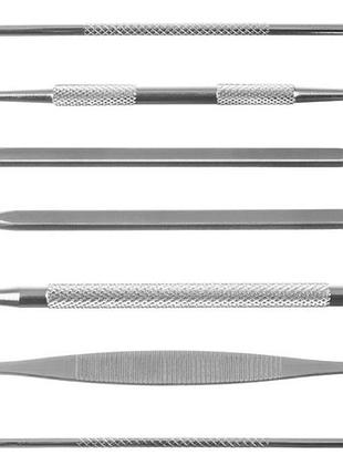 Набір для видалення вугрів (прищів) лопатка, ложка 7 елементів професійне очищення пор...