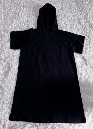 Стильное черное спортивное платье dkny7 фото