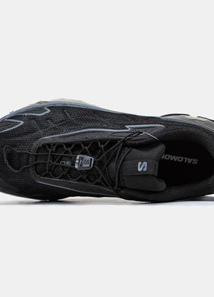 Мужские кроссовки salomon xt-slate black саломон черного цвета4 фото