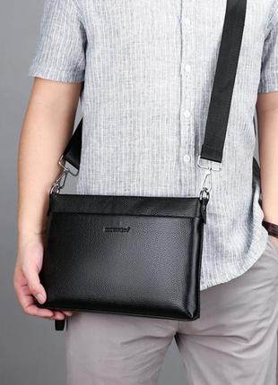 Мужская сумка барсетка из натуральной кожи, стильная небольшая кожаная сумка для мужчин shop