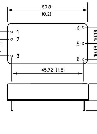 Перетворювач dc-dc traco power tel30-2412 2