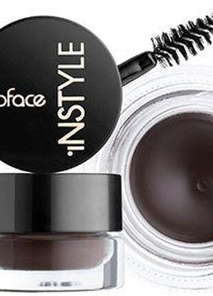 Гель для брів top face №5 coffee instyle топ фейс