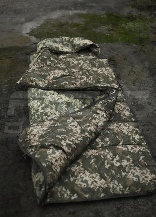 Спальный мешок зимний одеяло пиксель зсу - 20 градусов1 фото