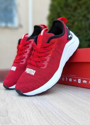 Женские кроссовки puma hybrid красные скидки sale &lt;unk&gt; smb6 фото