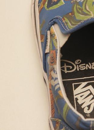 Vans x disney 36 22.5 кеды из хлопка паттерн на манер kenzo4 фото