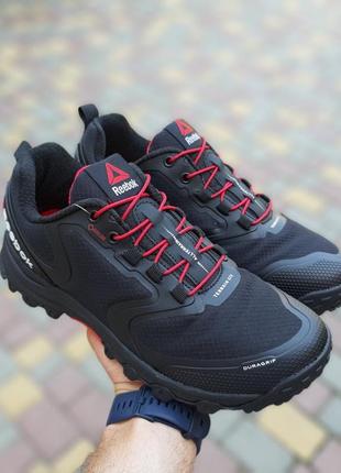 Чоловічі кросівки reebok terrain gtx чорні з червоним знижка sale | smb