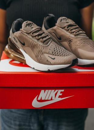 Кросівки nike air max 270 beige кросівки