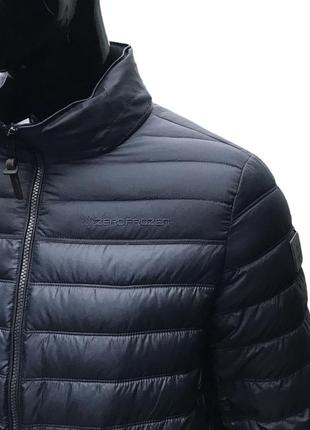 Куртка мужская демисезонная zero frozen / ветровка весна-осень zf 50470 / темно серая2 фото