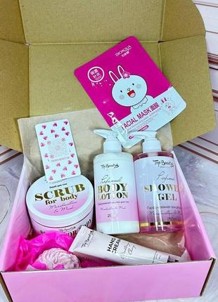 Подарунковий набір top beauty "рожевий"