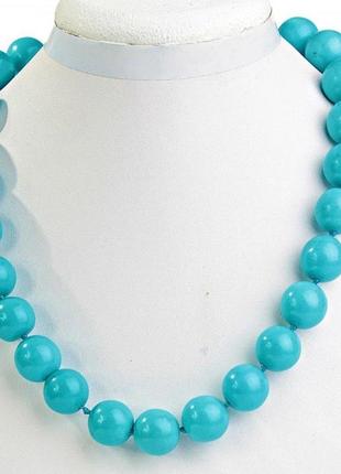 Бусы бирюза