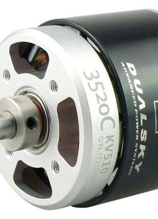 Мотор dualsky eco 3520c kv510 1150w для самолетов