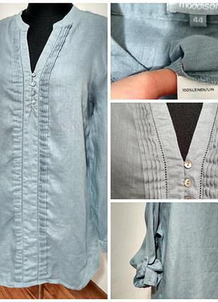 100% лён 2 цвета фирменная натуральная базовая льняная туника супер качество !!!