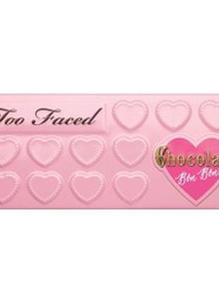 Too faced 16 color eye shadow palette chocolate bon bons eye shadow collection4 фото