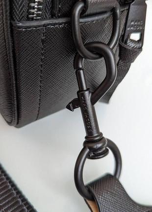 Брендова жіноча сумка марк джейкобс жіноча кросс боді marc jacobs брендова маленька сумочка марк джейкобс чорна люкс7 фото