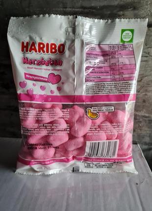 Жевательные кофеты haribo  herzbeben   - 160 g2 фото