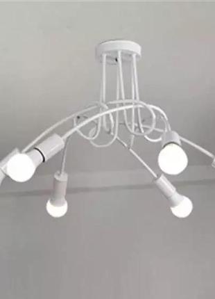 Лофт люстра на 6 ламп стильна