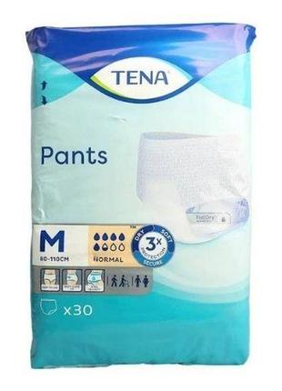 Підгузники-труси для дорослих tena pants normal medium розмір 2 30 шт1 фото