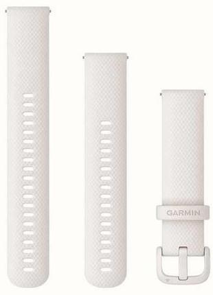 Ремінець garmin vivomove sport, 20mm, silicone, ivory band, ремінець