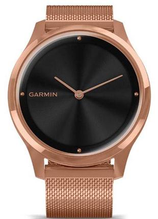 Garmin vivomove luxe, rose gold, milanese3 фото