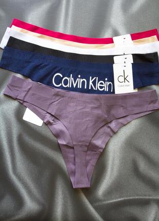 Трусики-стринги в стиле calvin klein2 фото