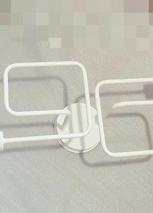 Люстра у стилі лофт біла на 2 лампи