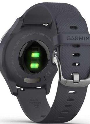 Фитнес-браслет garmin vivomove 3s sport silver-blue, silicone (010-02238-20)5 фото