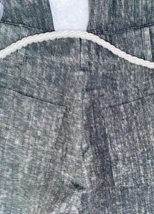 Новые льняные брюки  бренд berwin&wolef  цвет хаки милитари8 фото
