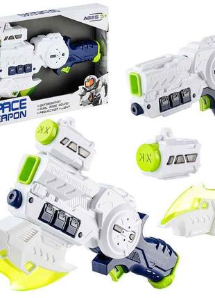 Пістолет-трансформер kaite space weapon світло, звук, проектор, трансформується в сокиру, kt218-2