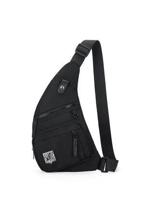 Сумка-слінг 35 x 20 x 5 см weatro чорна ssch-kit-0038