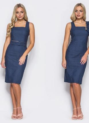 Оригинальній стильній женский джинсовый сарафан a.play s 44